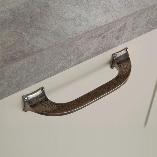Howdens Bolster Antique Pewter Classic D Cupboard Handle 151mm