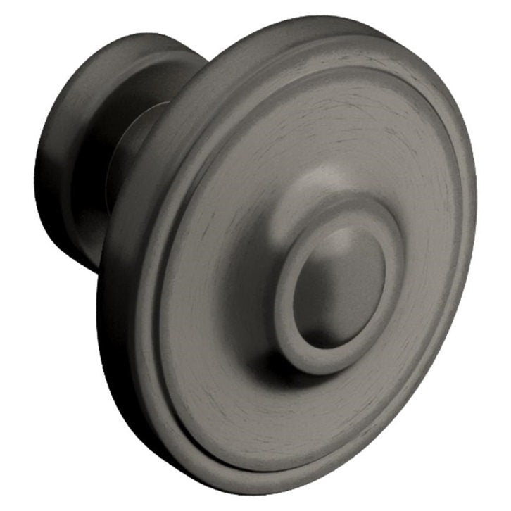 Howdens Courtier Antique Pewter Effect Chunky Cup Handle & Knob 94mm