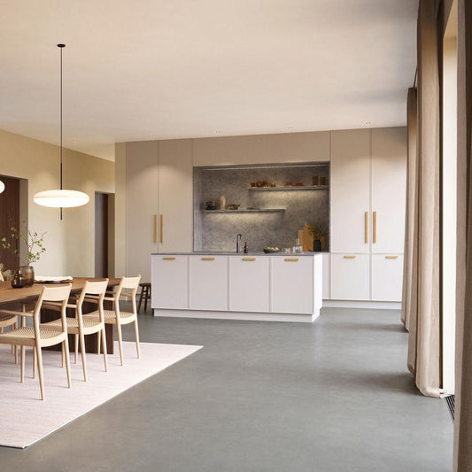 Vonsild Ante Oak Clear Lacquered Wooden Handle 64mm, 128mm, 192mm & 224/448mm