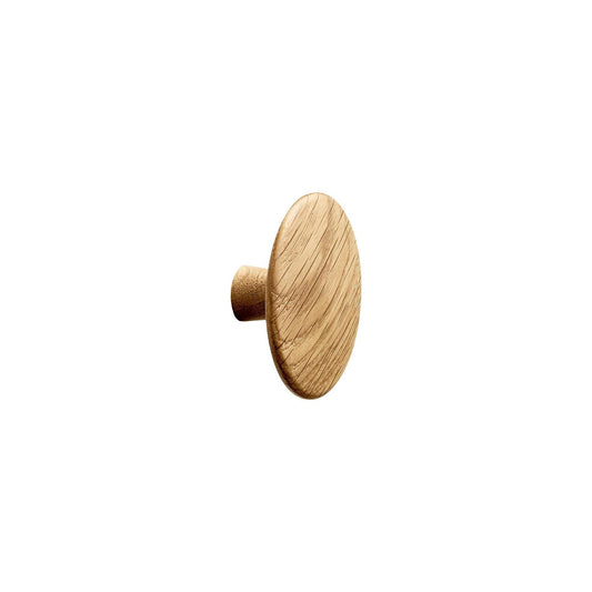 Vonsild Cloud Oak Clear Lacquered Wooden Knob 48mm & 64mm