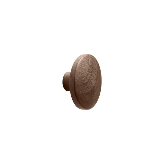 Vonsild Discos Walnut Clear Lacquered Wooden Knob 30mm & 50mm