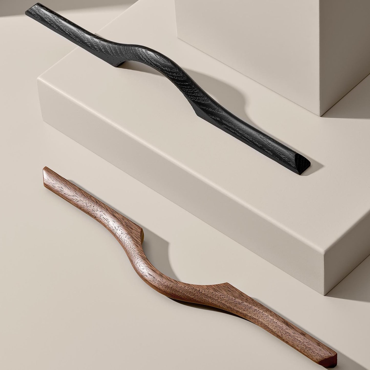 Vonsild Eros Oak Clear Lacquered Wooden Handle 192mm/256mm & 192mm/512mm