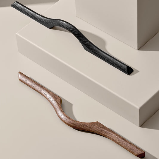 Vonsild Eros Oak Clear Lacquered Wooden Handle 192mm/256mm & 192mm/512mm