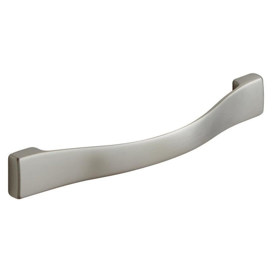 Howdens Brushed Stainless Steel Effect Curved D Cupboard Handle 175mm