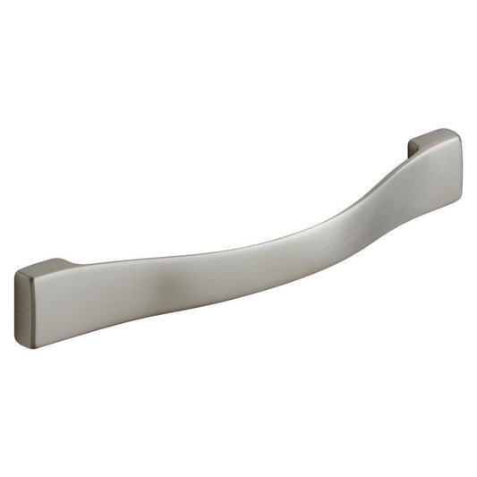 Howdens Brushed Stainless Steel Effect Curved D Cupboard Handle 175mm