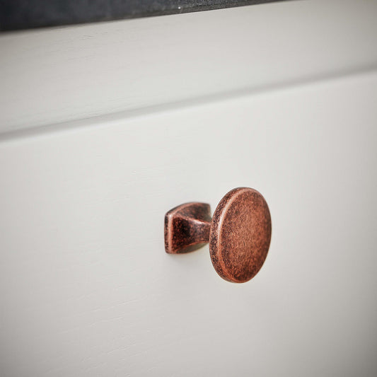 Furnipart Classic Handle 160mm & Knob Antique Copper