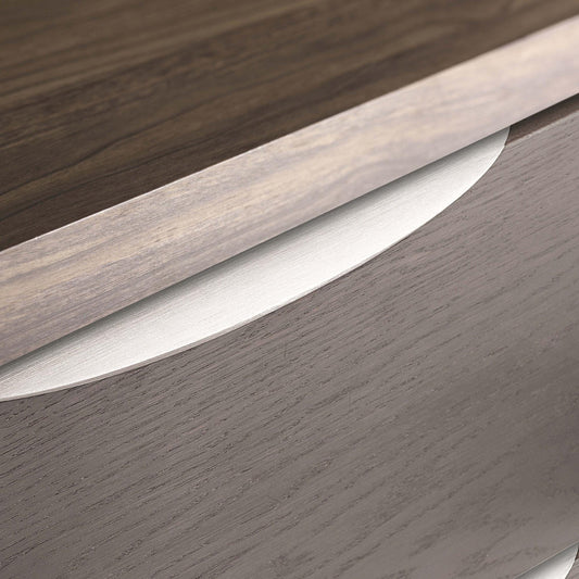 Furnipart Edge Bow Trim Handle Inox Look 200mm & 350mm