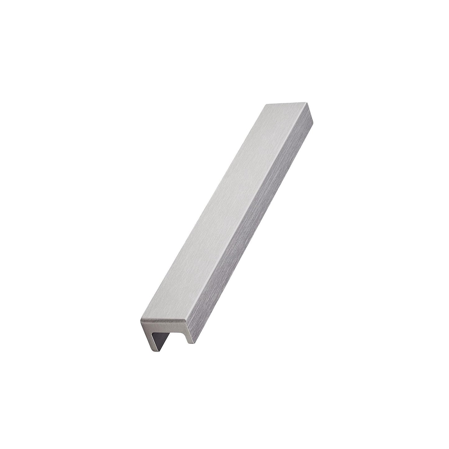 Howdens Ingot Brushed Nickel Effect Trimline Bar Cupboard Handle