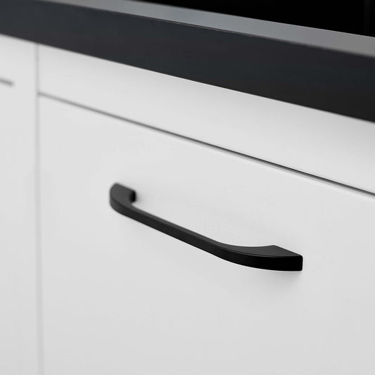 Furnipart Slim Handle Black Chrome Inox 160mm 320mm 448mm