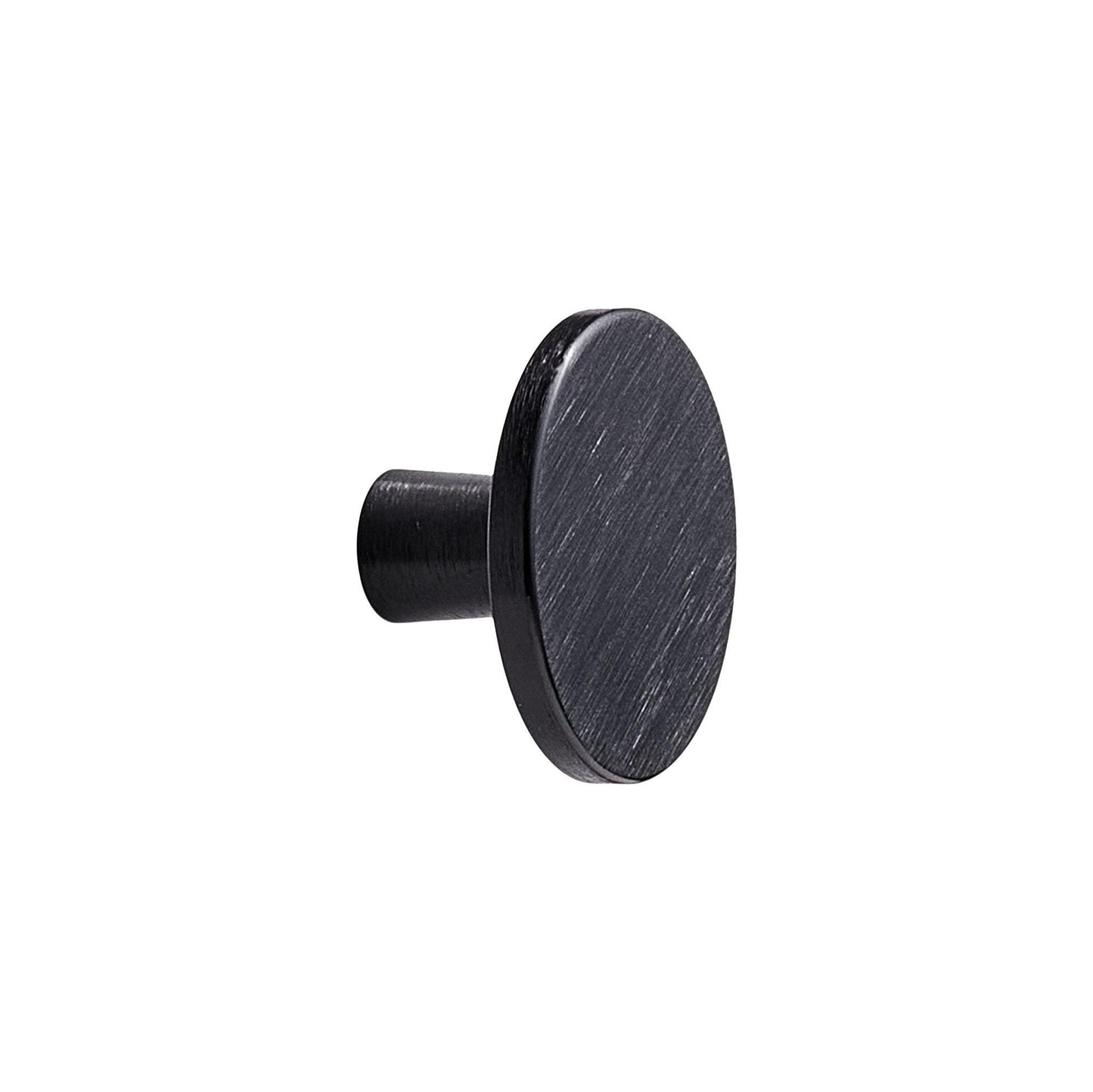Furnipart Square 10 Handle & Knob Plato Brushed Matt Black Aluminium 128mm