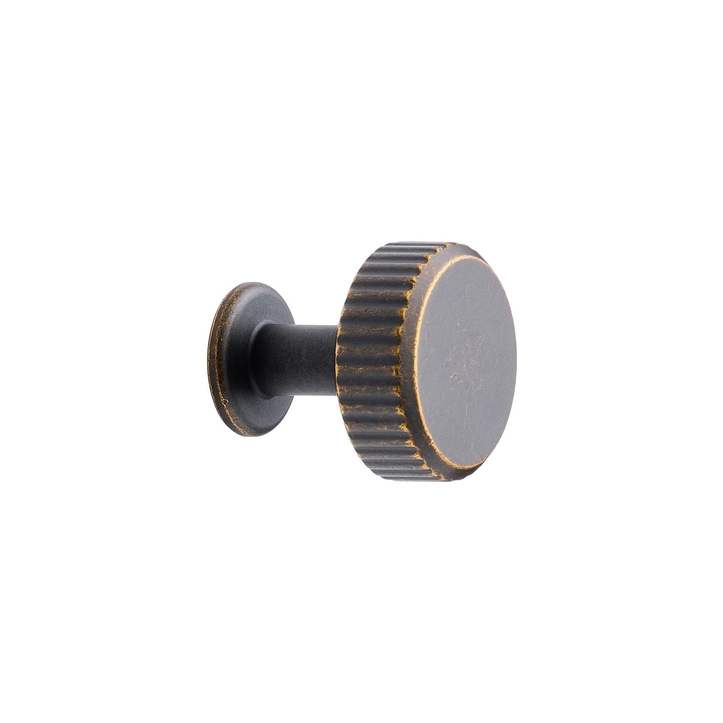 Furnipart Villa Fluted Handle & Knob 128mm 192mm Round Knob T Knob Antique Brown