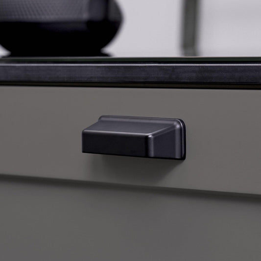 Furnipart Equester Handle & Cup Matt Black 160mm 320mm