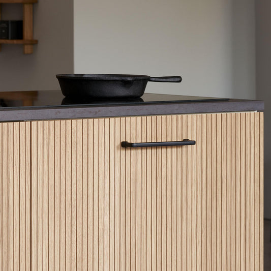 Furnipart Equester Handle & Cup Matt Black 160mm 320mm