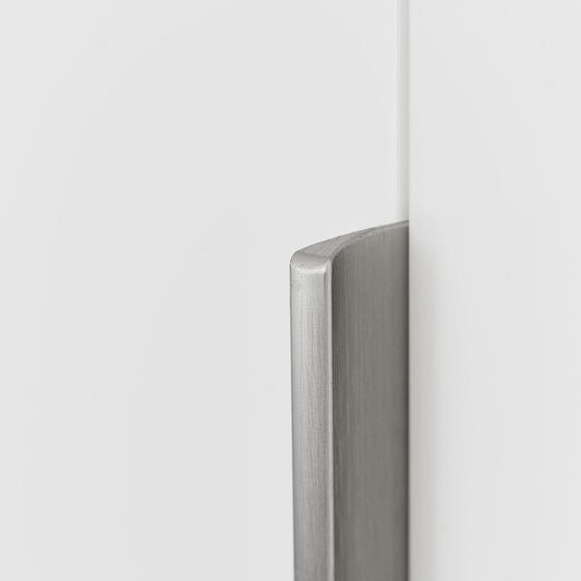 Furnipart Edge Straight Inox Profile Trim Handle 40mm 100mm 200mm 350mm 600mm 1200mm