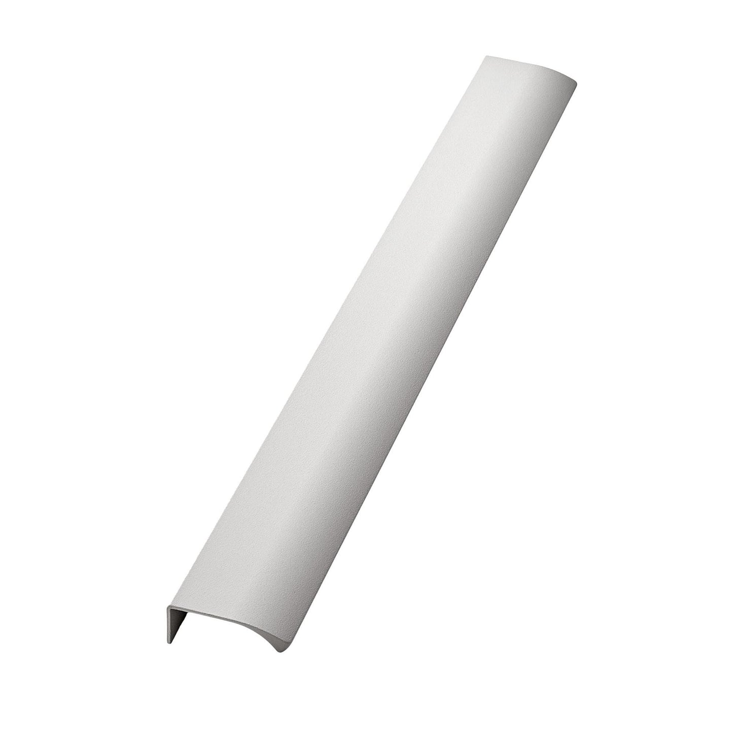 Furnipart Edge Straight Matt White Profile Trim Handle 40mm 100mm 200mm 350mm 600mm 1200mm