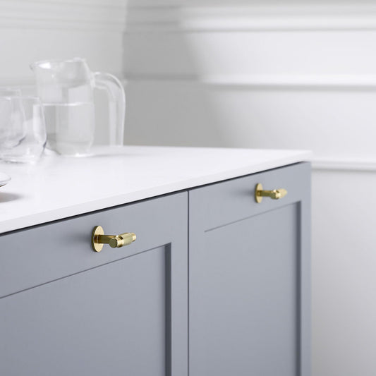 Furnipart Manor Knurled Handles & Knobs Gold