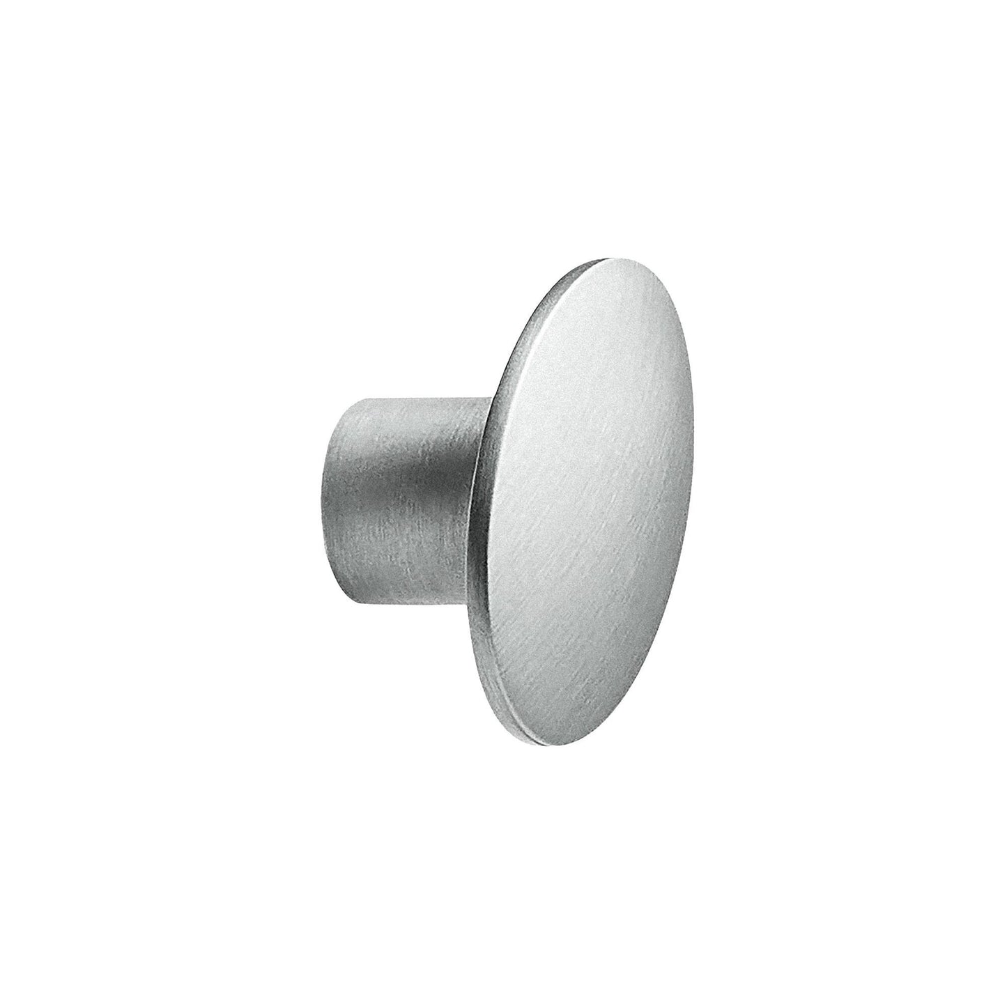 Furnipart Dome Oval Knob Inox Silver Modern