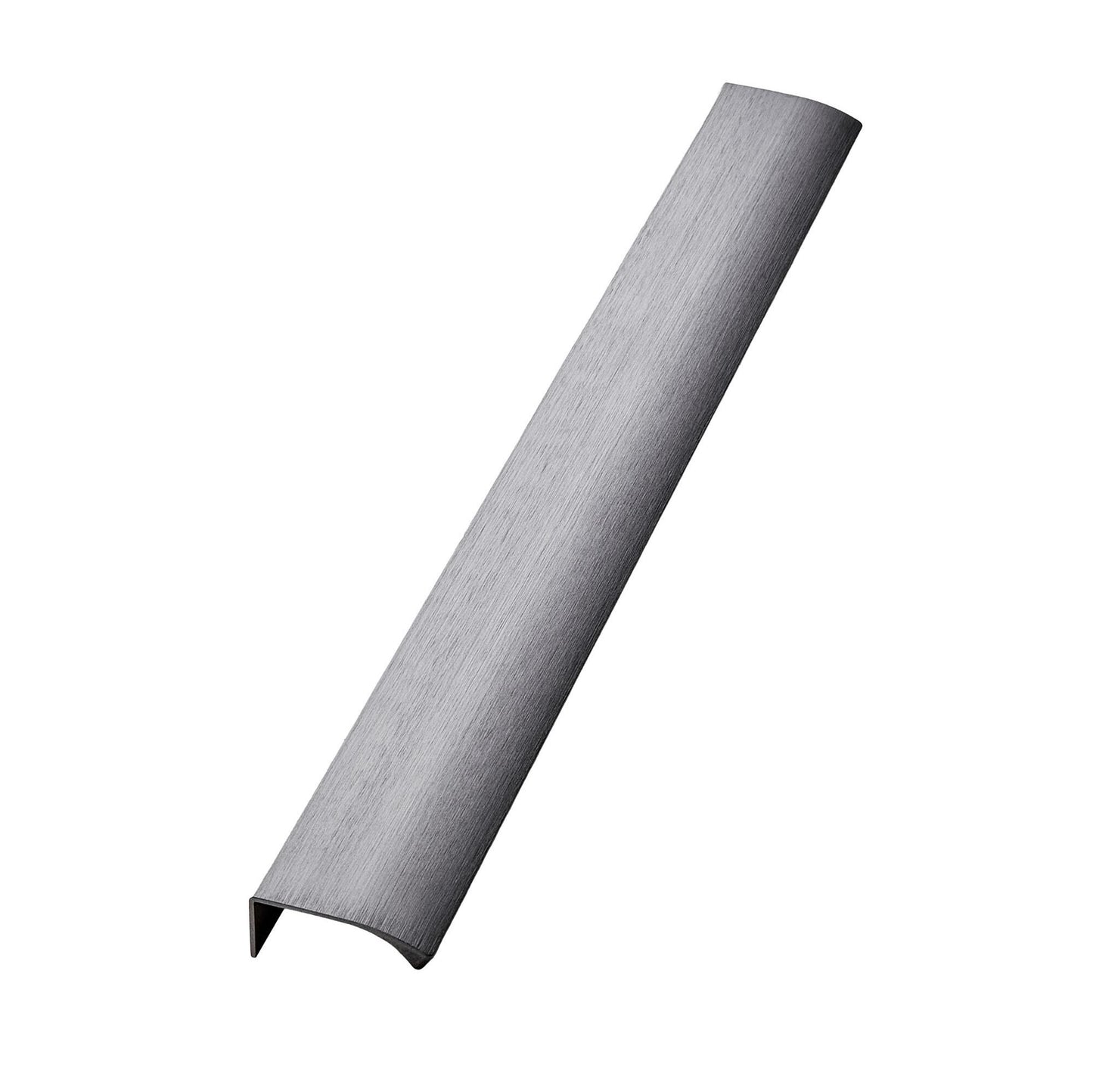 Furnipart Edge Straight Brushed Anthracite Profile Trim Handle 40mm 100mm 200mm 350mm