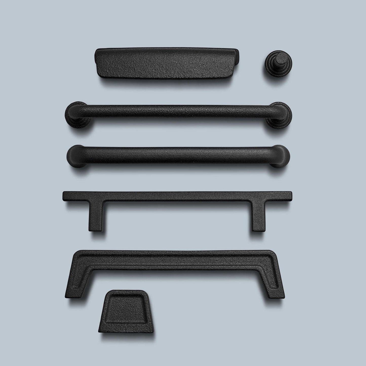 Furnipart Provence Cast Iron Handle Matt Black