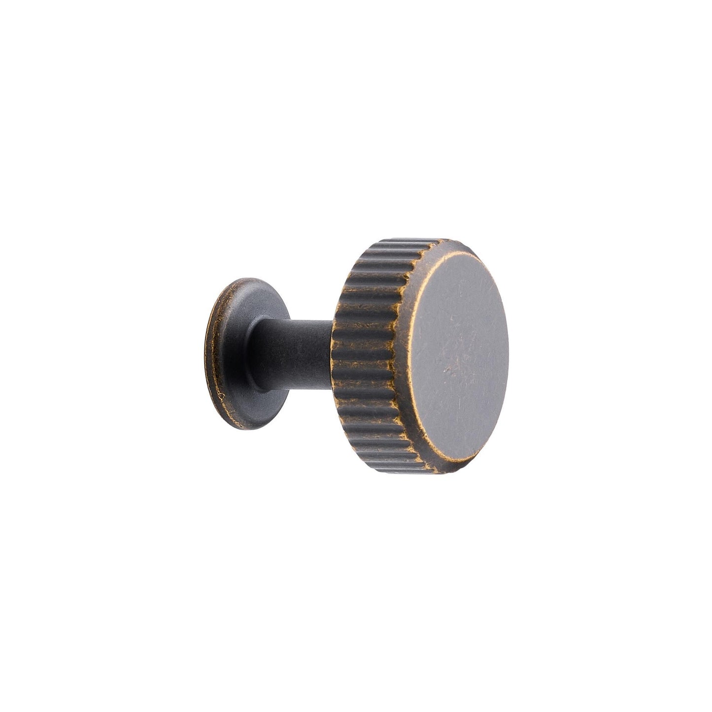 Furnipart Villa Fluted Handle & Knob 128mm 192mm Round Knob T Knob Antique Brown