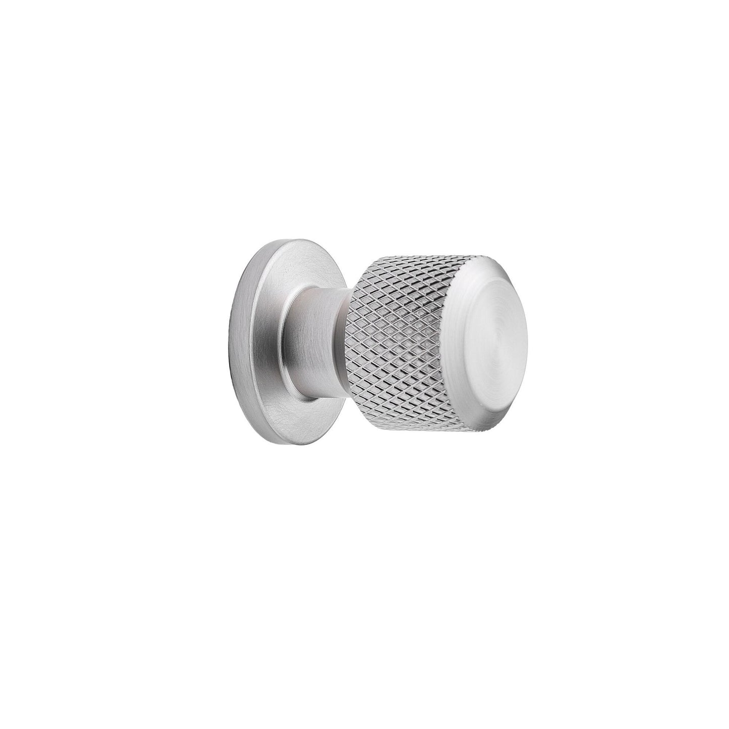 Furnipart Manor Knurled Handles & Knobs Inox Silver