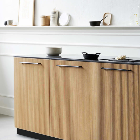 Furnipart Carve Handle Matt Black 160mm & 320mm