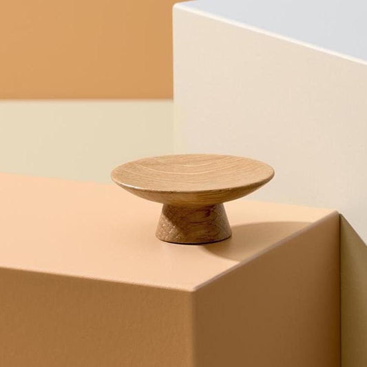 Vonsild Olympia Oak Clear Lacquered Wooden Knob 50mm & 65mm