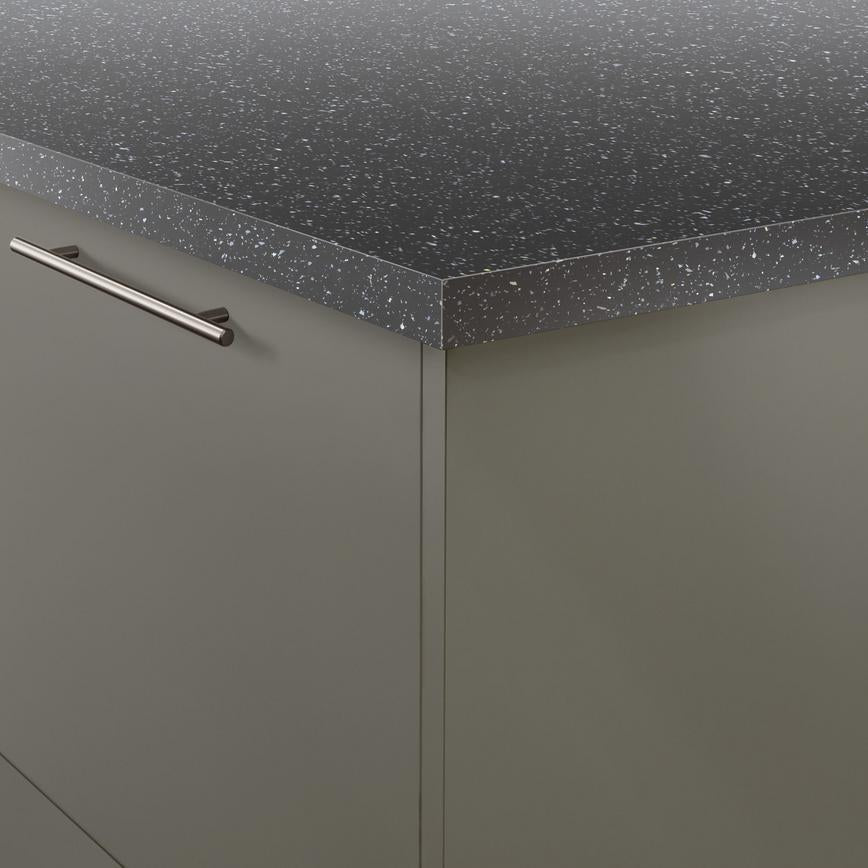 Howdens T Bar Polished Chrome Effect Thin Cupboard Handle 152mm 230mm