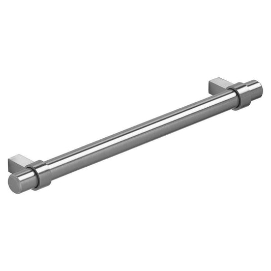 Howdens Farrier Brushed Stainless Steel Effect 3 Piece T Bar Cupboard Handle 168mm 232mm