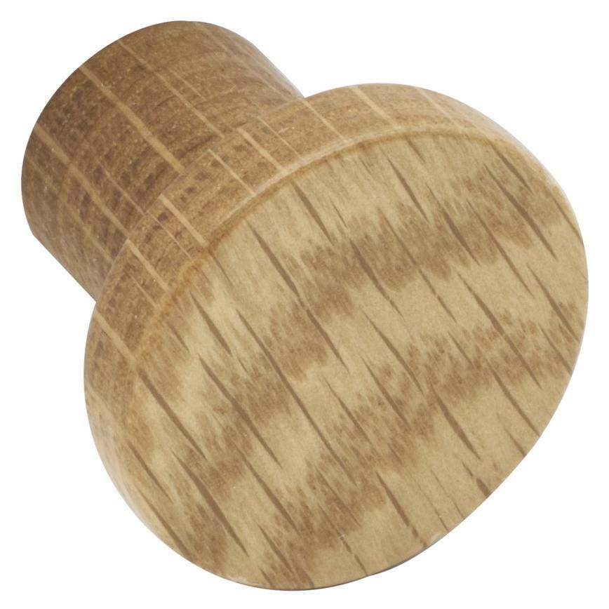 Howdens Reed Lacquered Oak Handle & Knob 50mm 200mm 400mm 900mm