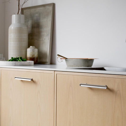 Furnipart Chateau Handle 128mm, Round Knob & T-Knob Inox