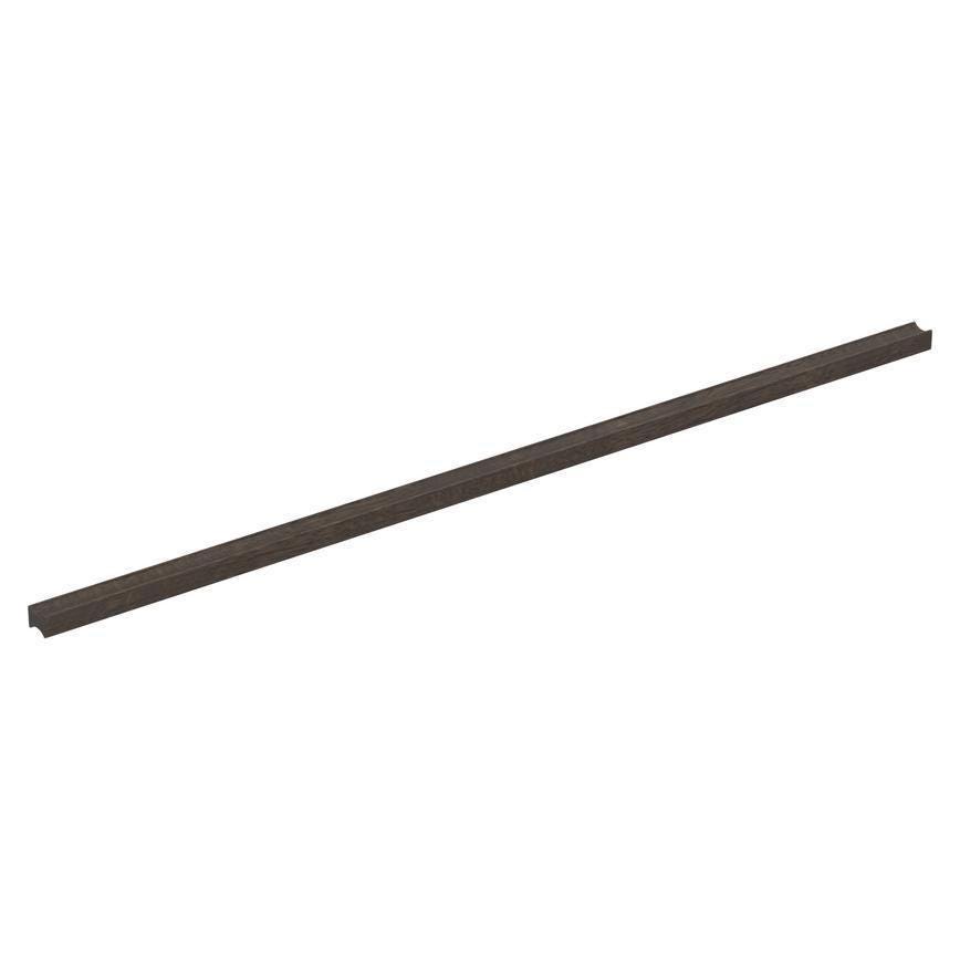 Furnipart Track Dark Brown Oak Handle 50mm 200mm 600mm 1200mm