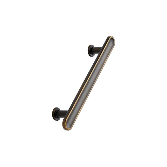 Furnipart Chateau Handle 128mm, Round Knob & T-Knob Antique Brown