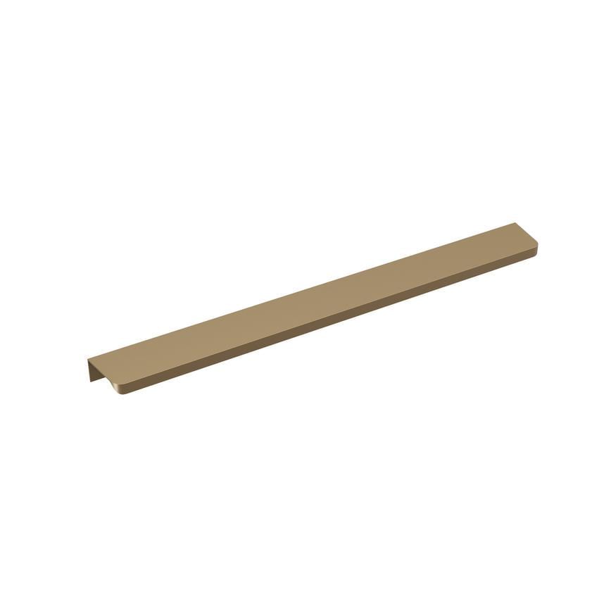 Howdens Edge Matt Matt Brass Effect Trimline Bar Cupboard Handle 80mm 230mm 380mm