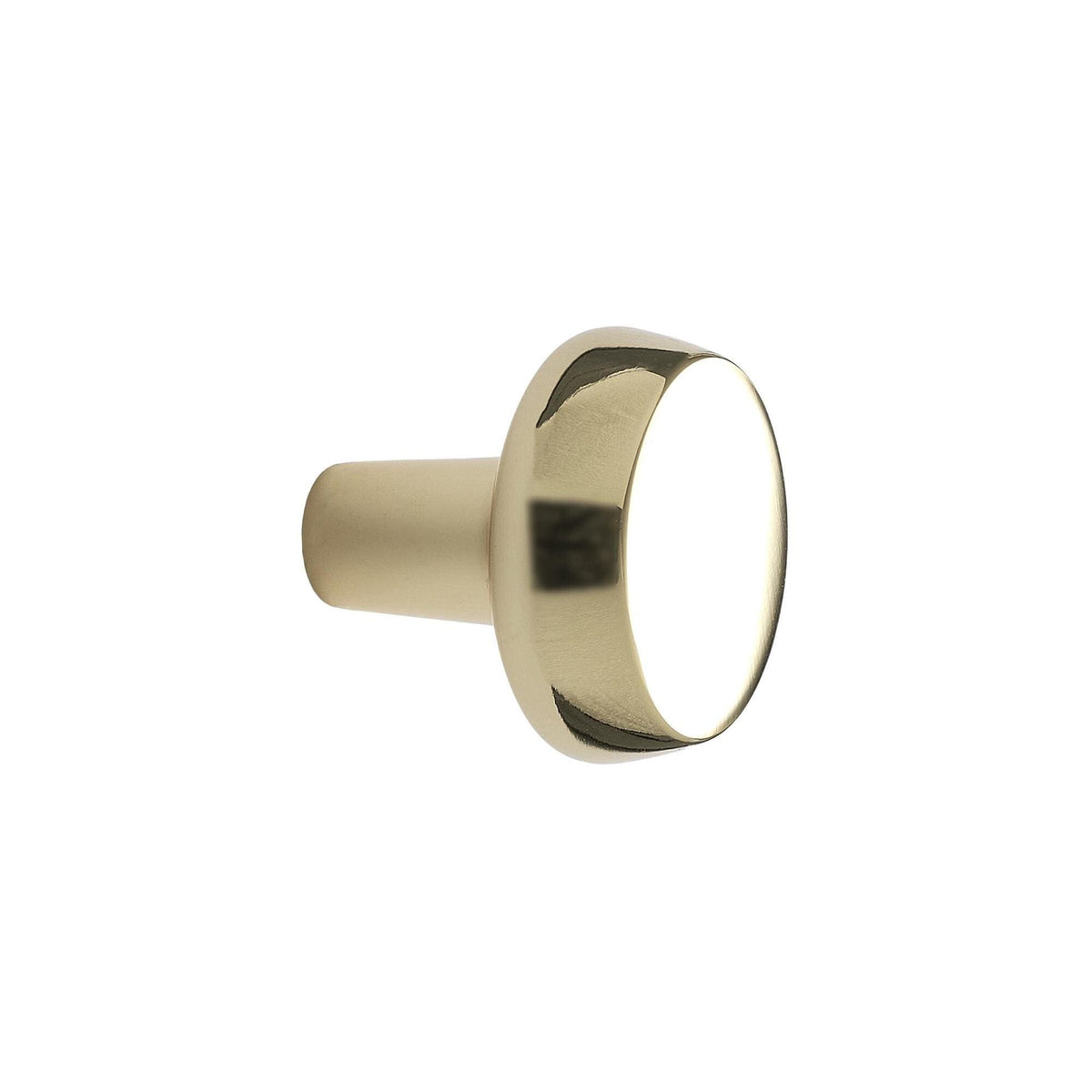 Furnipart Autumn Knob Polished Brass 28mm Diameter