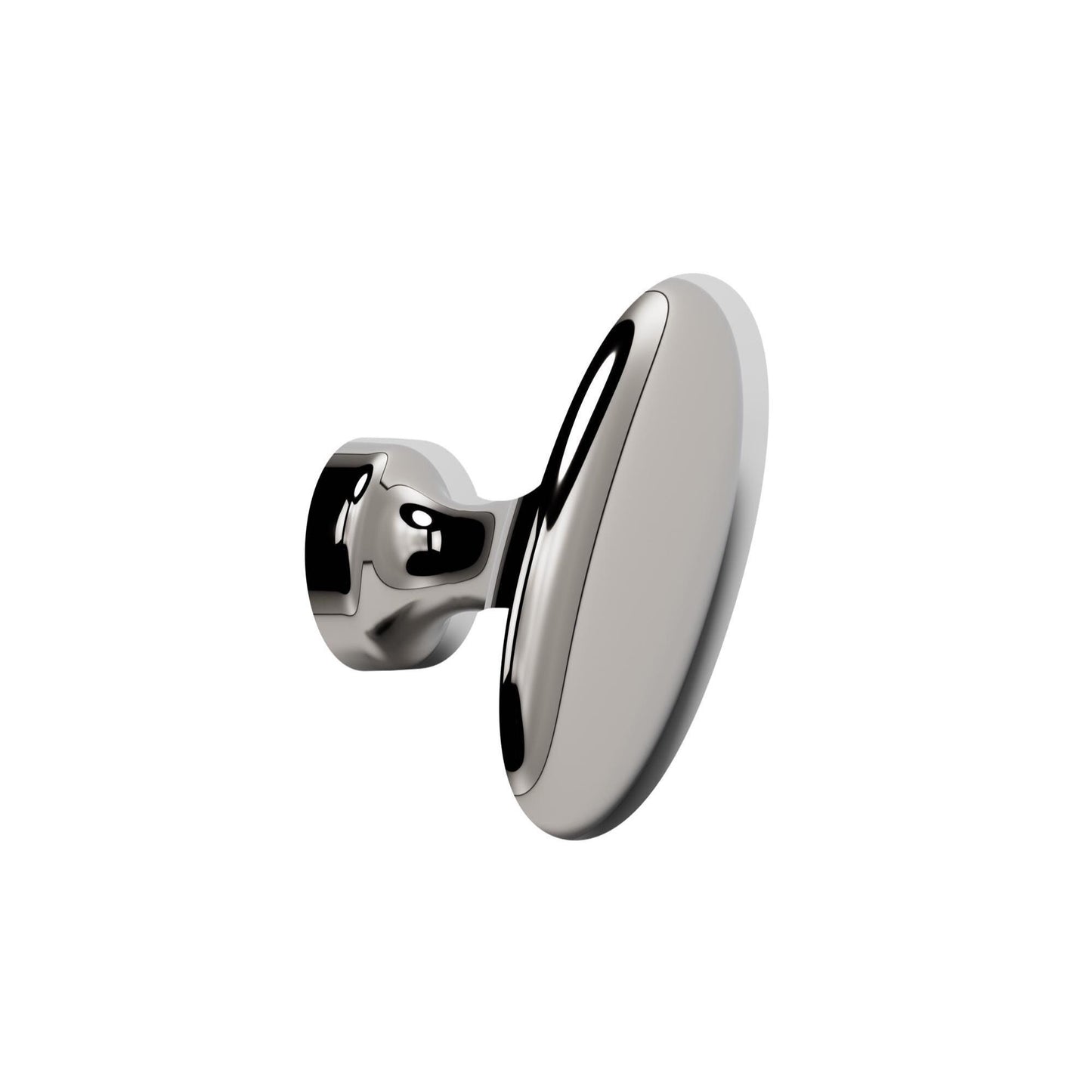 Furnipart Baron Cup 64mm, T Knob & Round Knob Bright Nickel 64mm