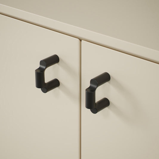 Furnipart Break Handle Matt Black 32mm 160mm & 320mm