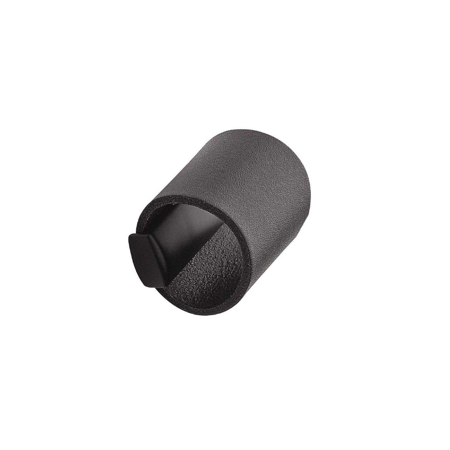 Furnipart Drum Leather Knob Black 32mm