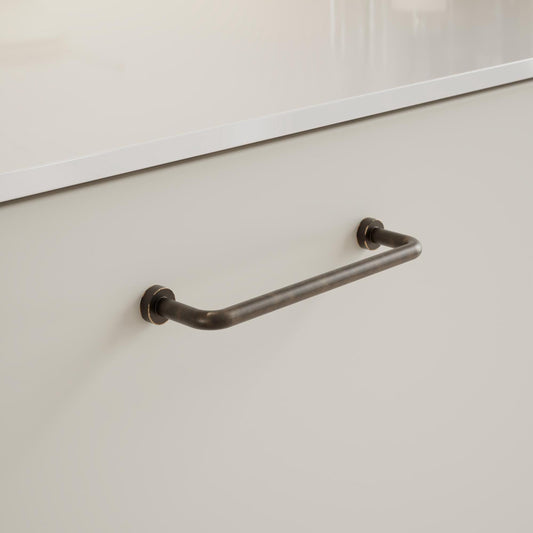 Furnipart Lounge Handle Antique Brown 128mm & 160mm