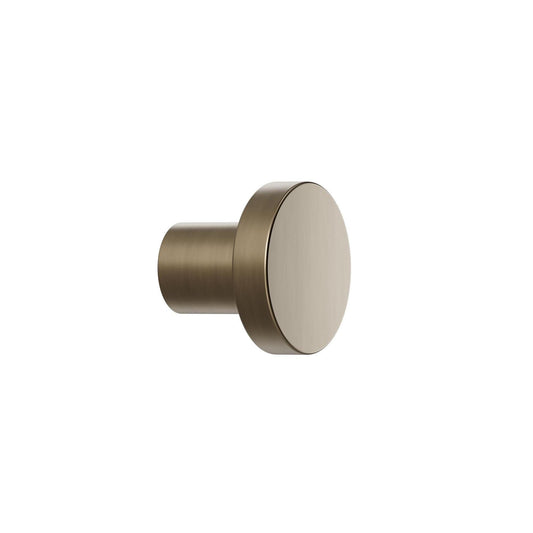 Furnipart Dot Round Knob Patinated Brass 30mm