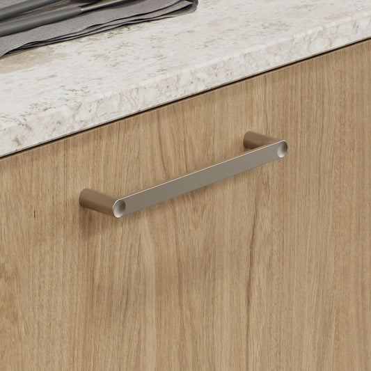 Furnipart Punto Handle & Knob 160mm Matt Nickel