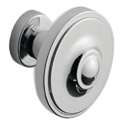 Howdens Courtier Polished Chrome Effect Chunky Cup Handle & Knob 94mm