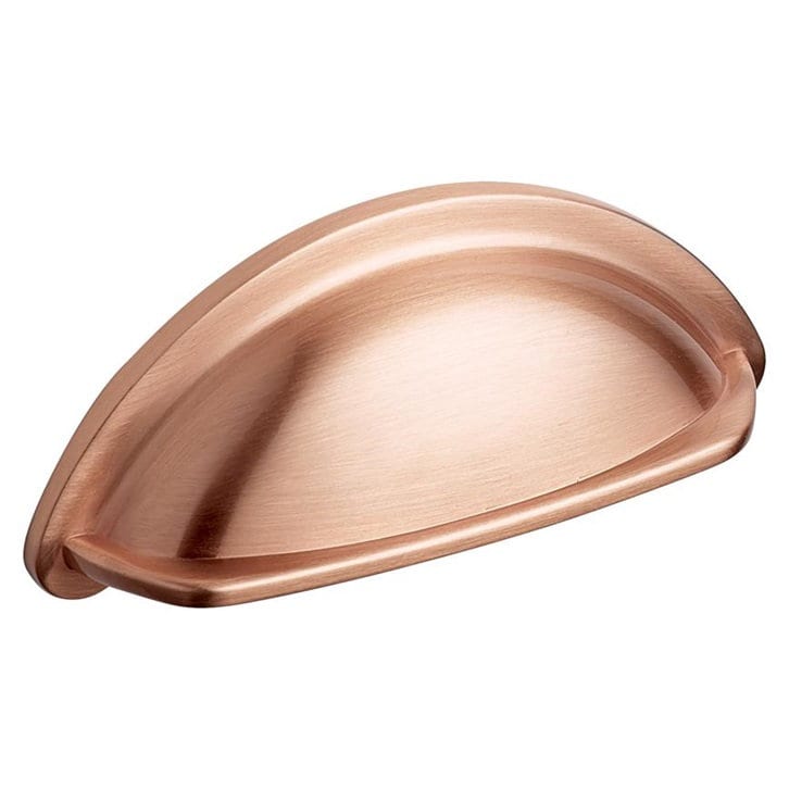 Howdens Courtier Brushed Copper Effect Chunky Cup Handle & Knob 94mm