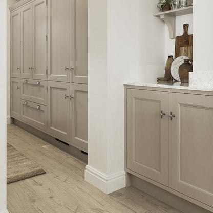 Howdens Duchess Handle Knob Latch Polished Chrome Effect