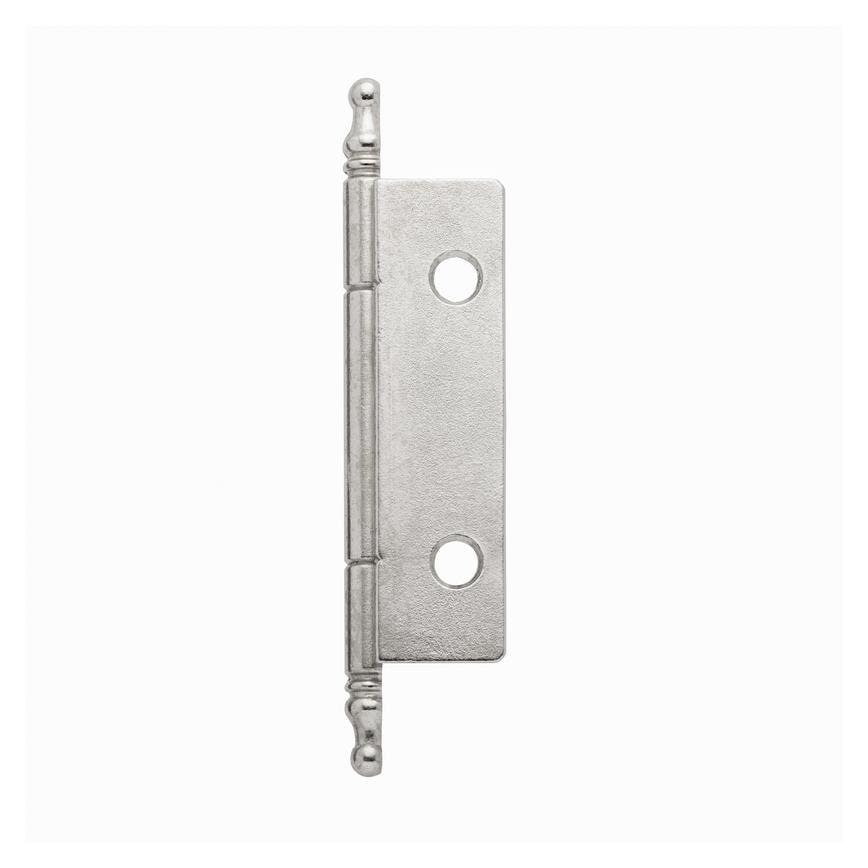 Howdens Chrome Flush Screw On 85mm Unsprung Mock Dummy Decorative Hinge Pack of 2