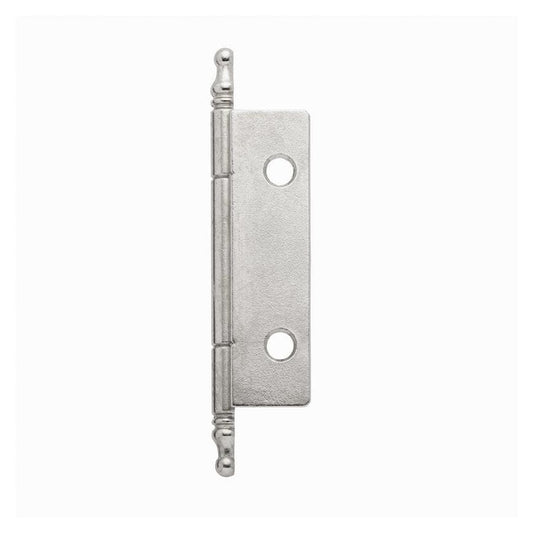 Howdens Chrome Flush Screw On 85mm Unsprung Mock Dummy Decorative Hinge Pack of 2