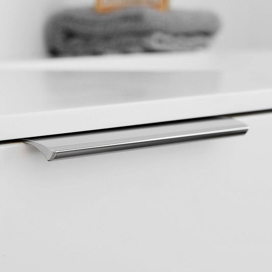 Furnipart Edge Straight Chrome Profile Trim Handle 40mm 200mm 350mm