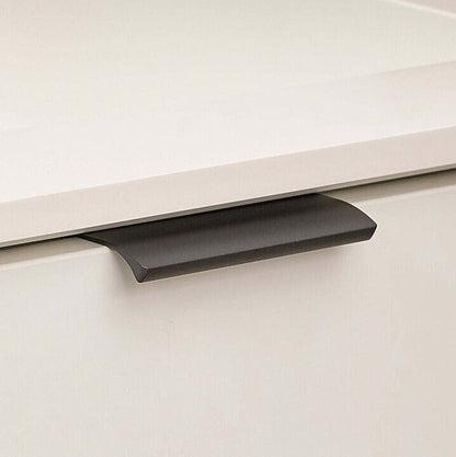 Furnipart Edge Straight Brushed Matt Black Profile Trim Handle 40mm 100mm 200mm 350mm 600mm 1200mm