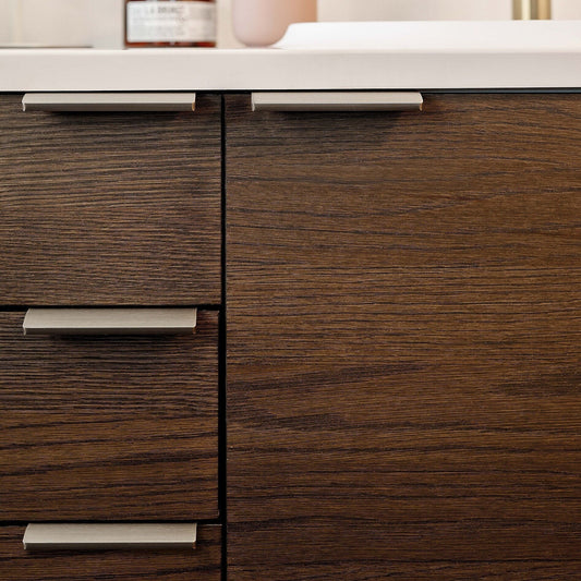 Furnipart Edge Straight Inox Profile Trim Handle 40mm 100mm 200mm 350mm 600mm 1200mm