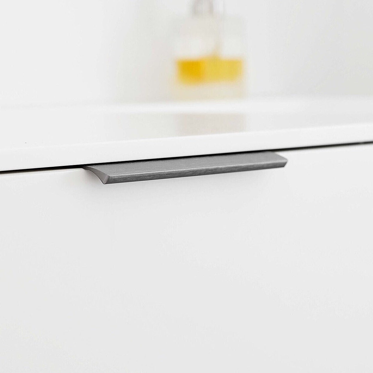 Furnipart Edge Straight Brushed Anthracite Profile Trim Handle 40mm 100mm 200mm 350mm